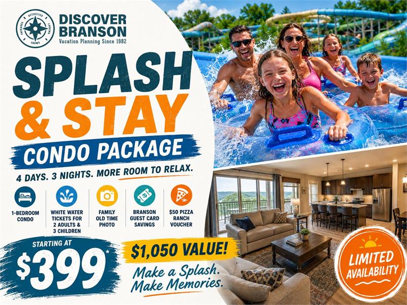 Splash and Stay Family Vacation - Condo