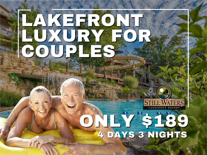 Lakefront Luxury for Couples