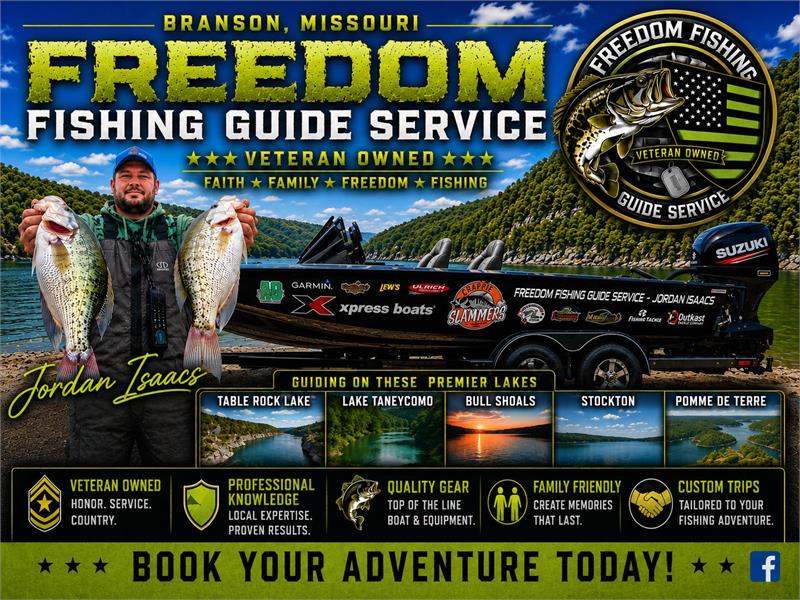 Jordan Isaacs/ Freedom Fishing Guide Services